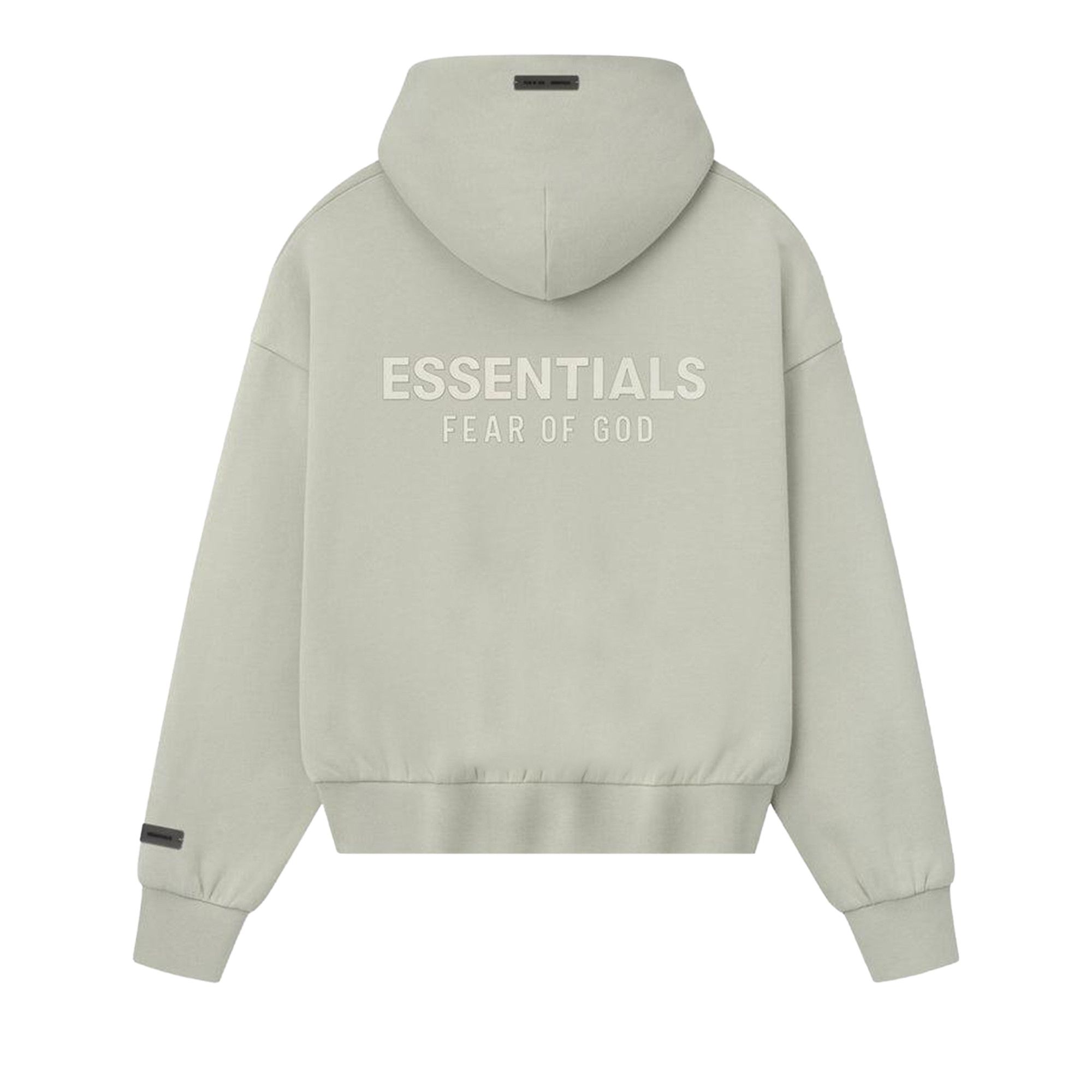 Buy Fear of God Essentials Classic Full Zip Hoodie 'Abbey Stone
