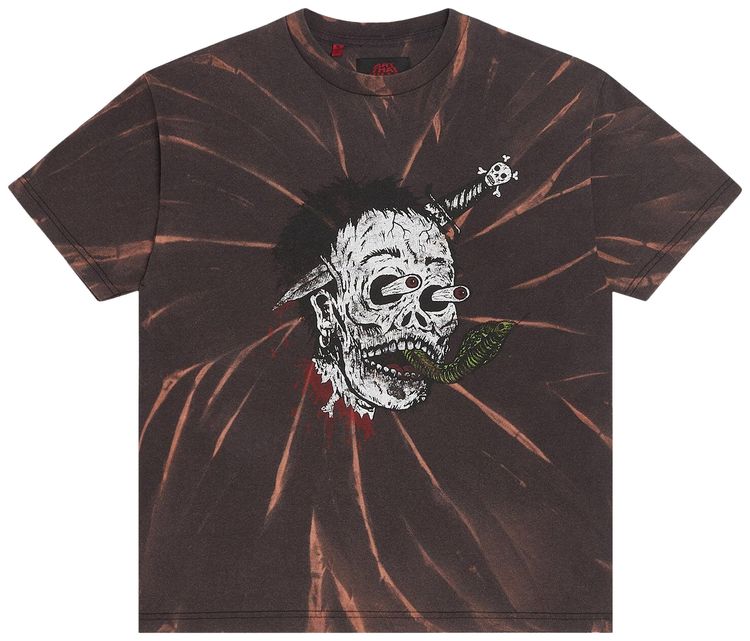 Gallery Dept Glitch Tee Sun Faded Wizer Black