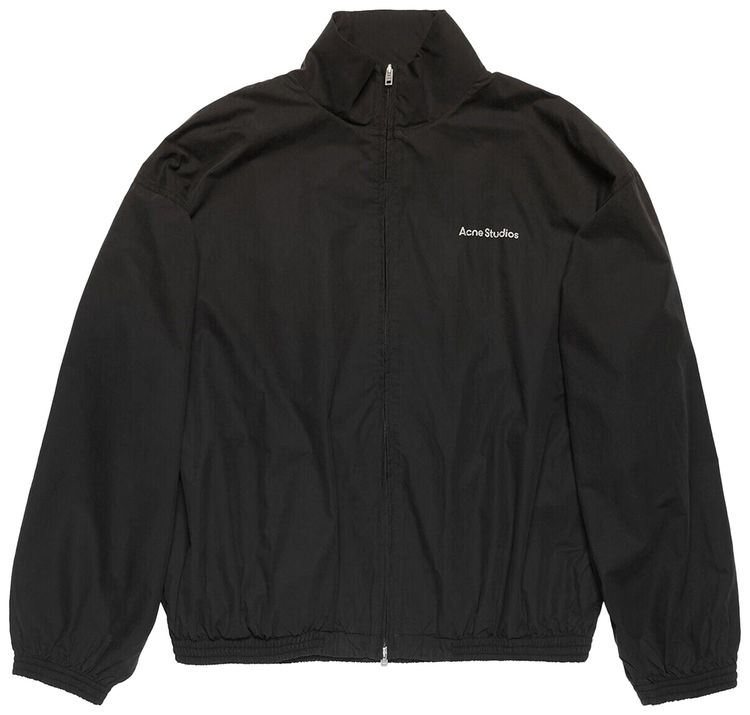 Acne Studios Logo Zipper Jacket Black