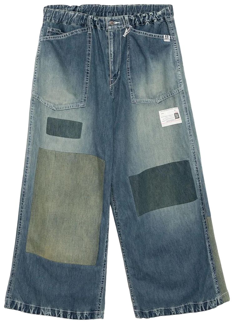 Maison Mihara Yasuhiro Patchwork Jeans Indigo