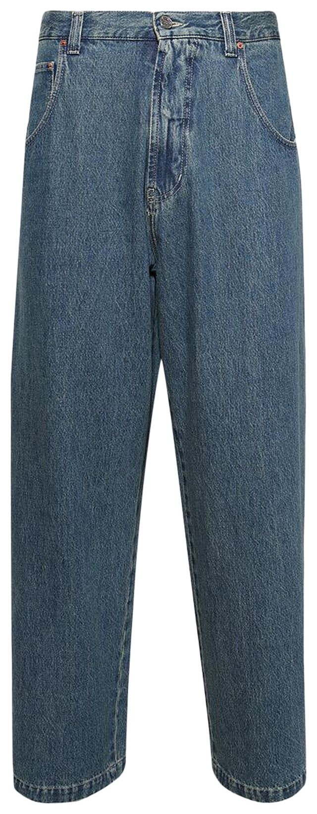 Vetements Hip Hop Jeans Vintage Blue