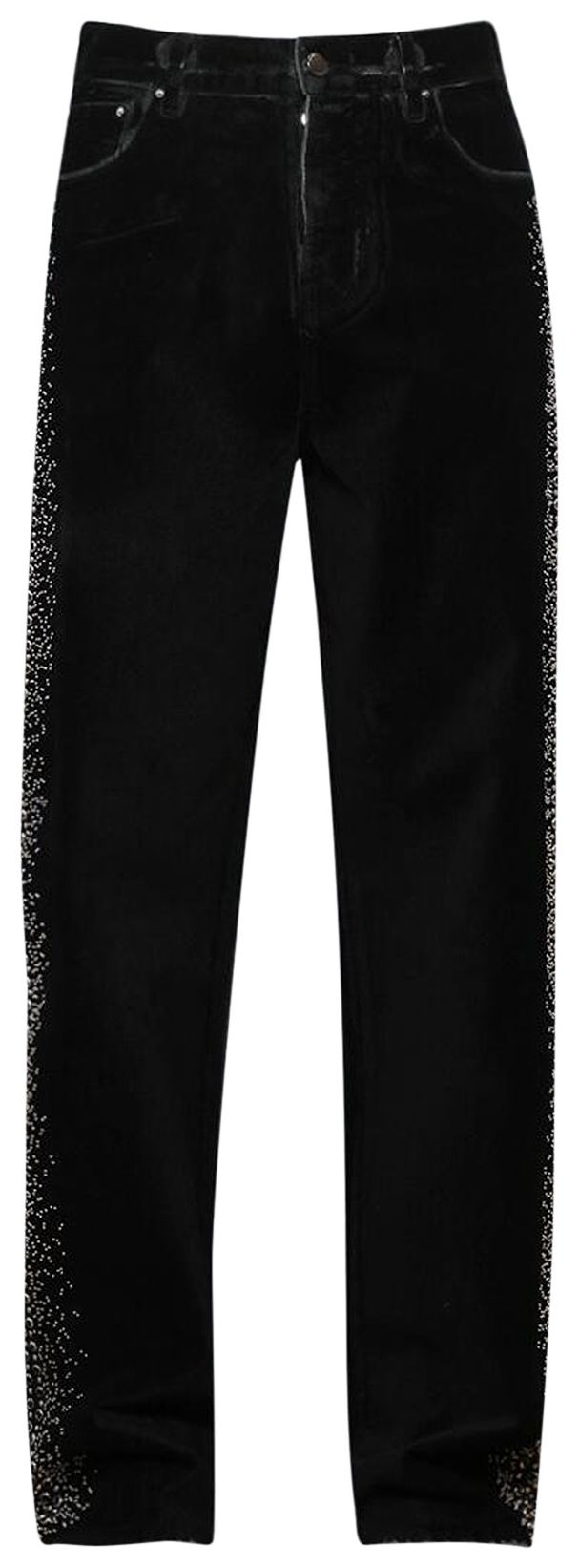 Amiri Velvet Baggy Jeanss Velvet Dust