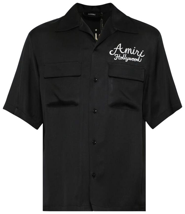 Amiri Dragon Camp Shirt Black