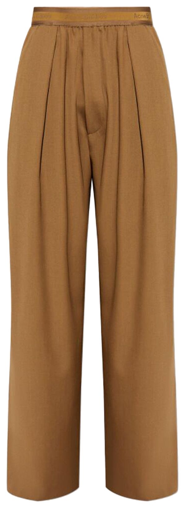 Acne Studios Wool Trousers Brown