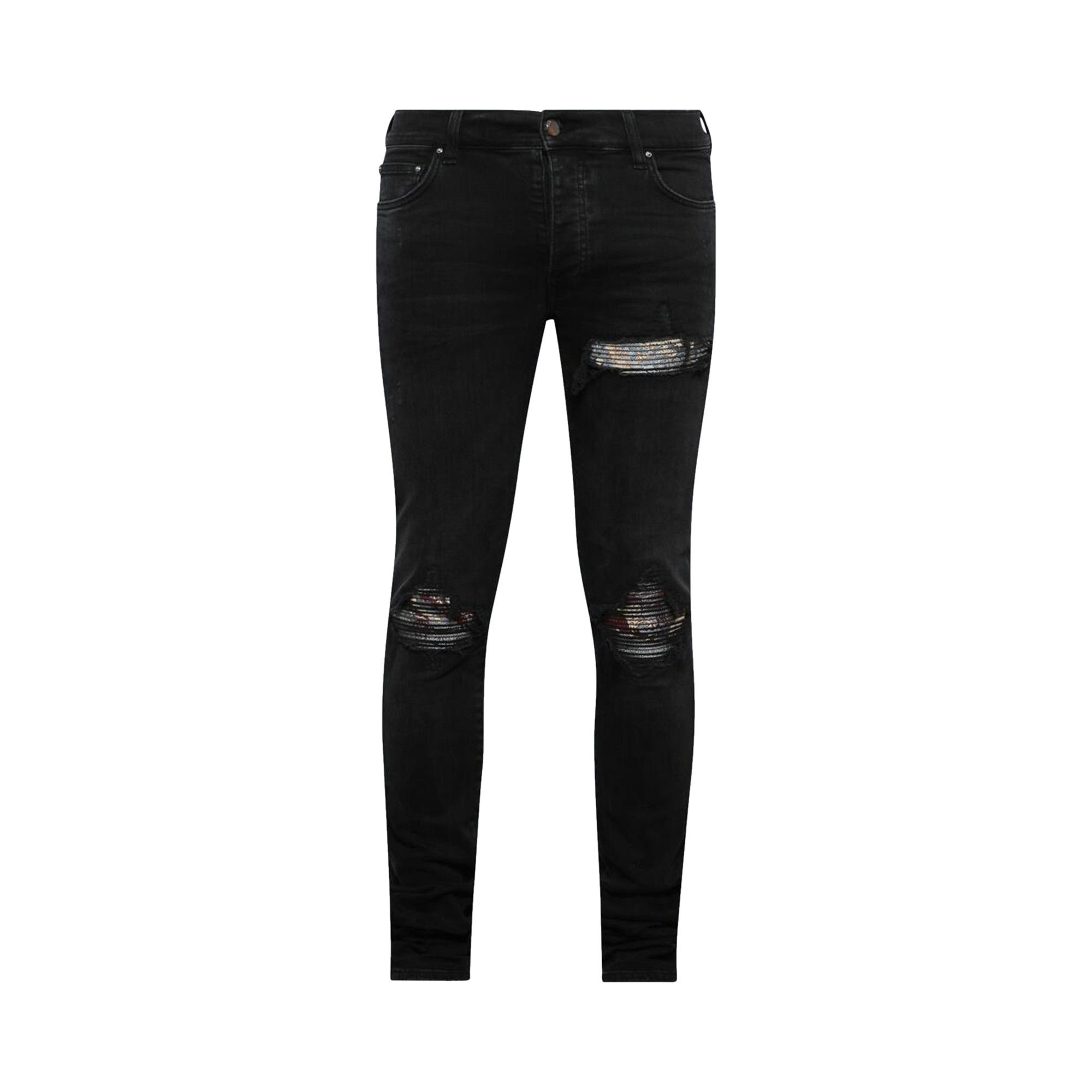 Buy Amiri Crane MX1 Jeans 'Dusk Black' - AMDNSY1172 DUSK | GOAT