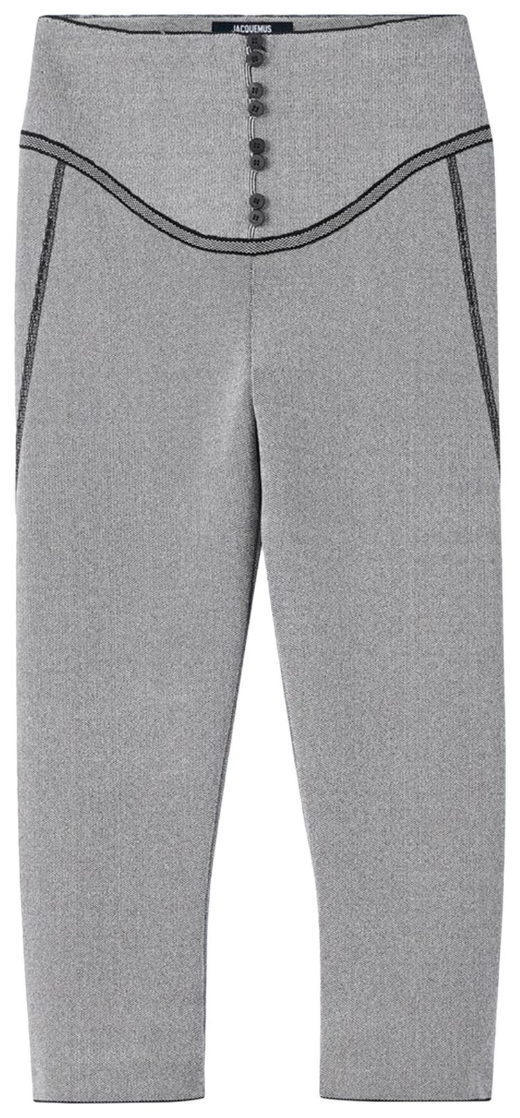 Jacquemus Les Leggings Dark Grey