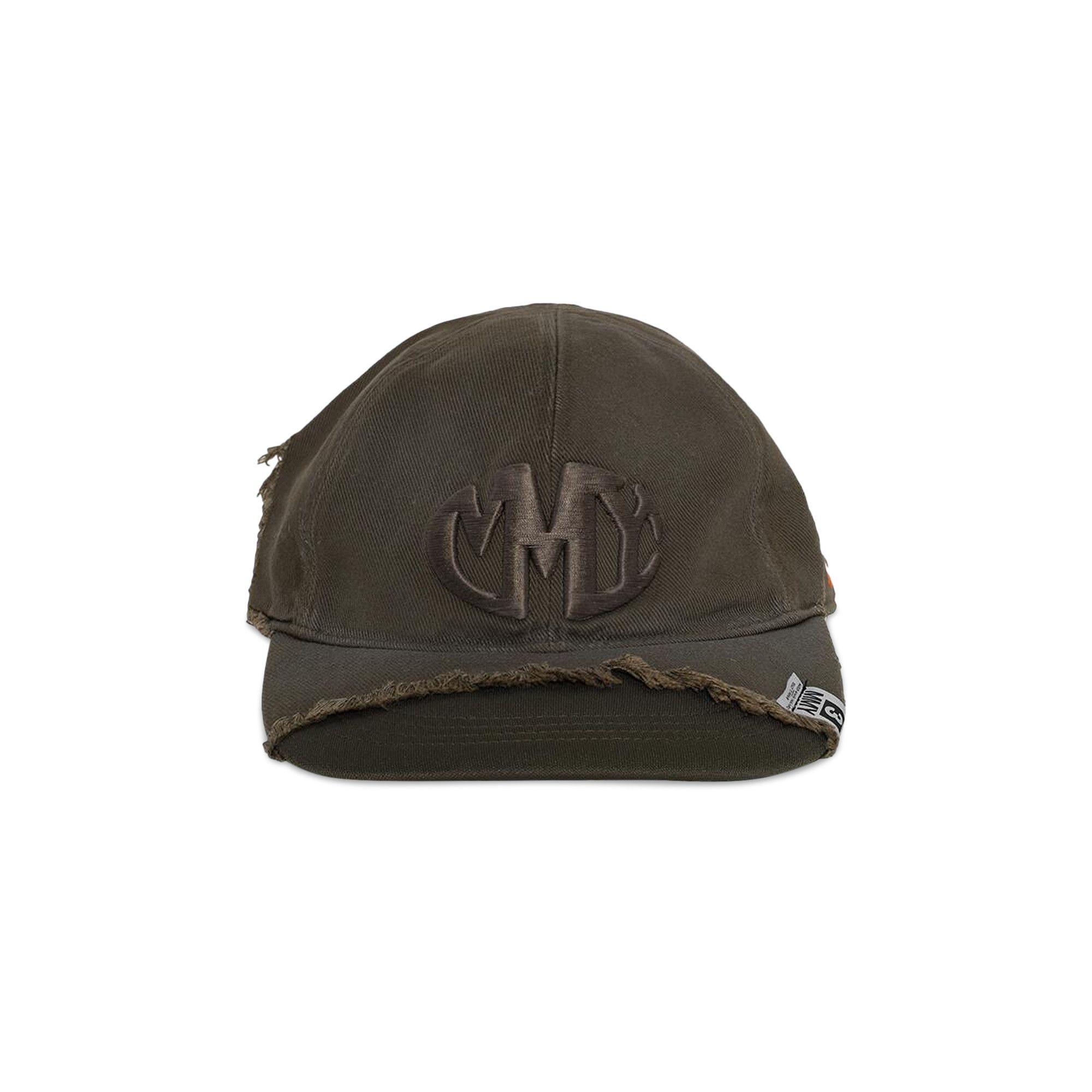 Buy Maison Mihara Yasuhiro Crushed Detail Cap 'Khaki' - A14AC401