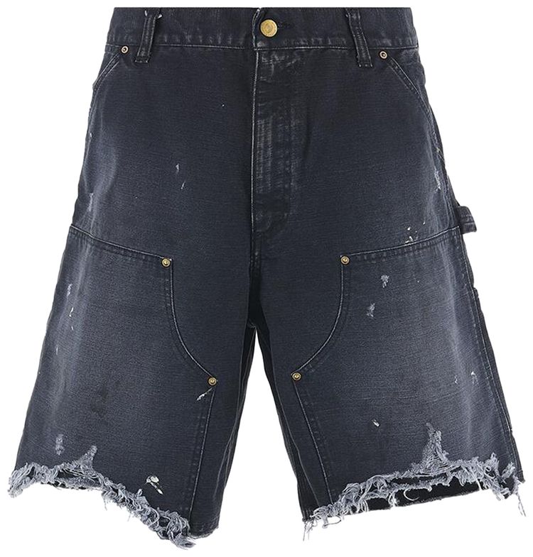 SAINT Mxxxxxx Double Knee Shorts Black