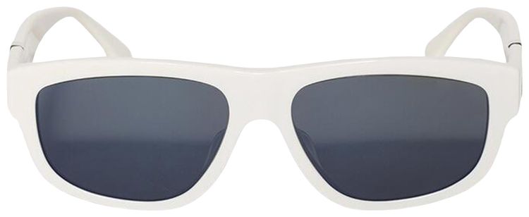 Fendi Diagonal Sunglasses WhiteSmoke Mirror