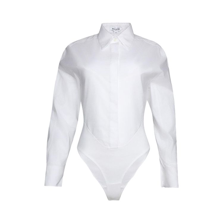 Alaia Layer Bodyshirt Blanc