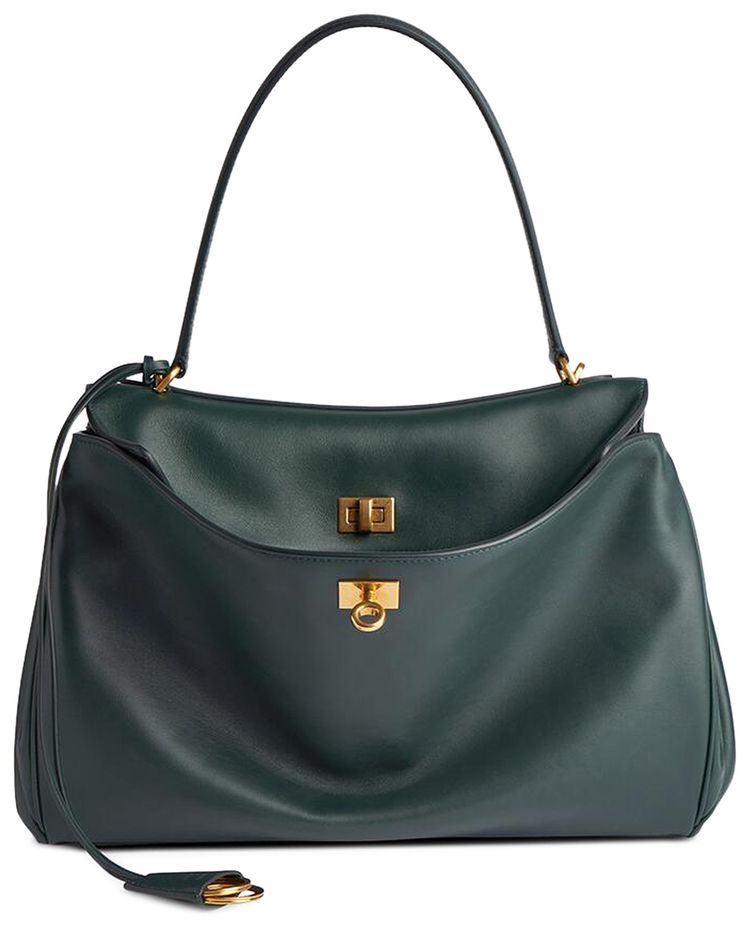 Balenciaga Rodeo Top Handle Bag Pine Green