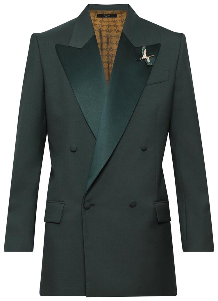 Amiri Db Blazer Dark Palm