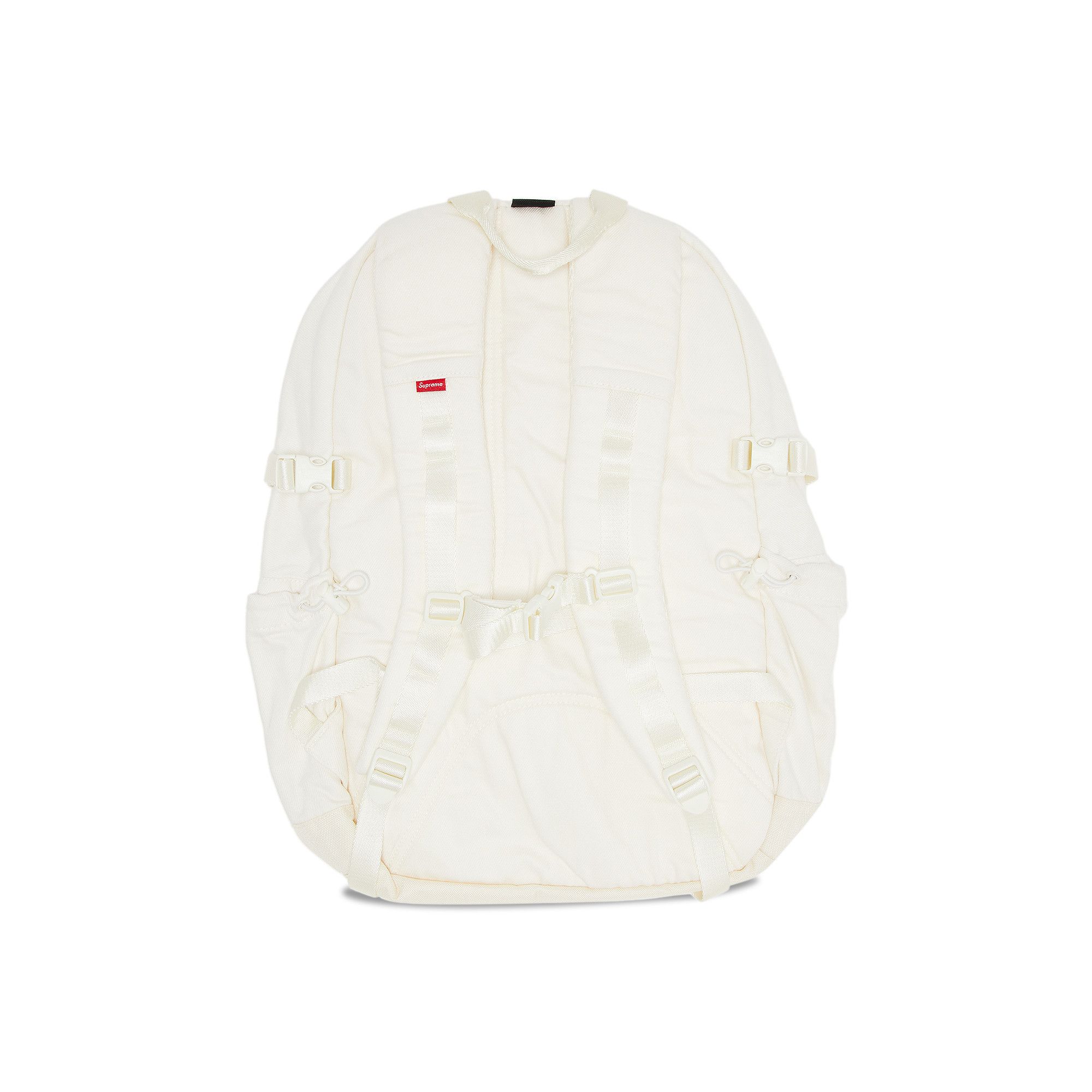 Buy Supreme Denim Backpack 'White' - FW25B1 WHITE | GOAT