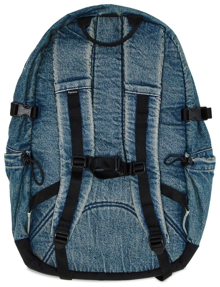 Supreme Denim Backpack Washed Indigo