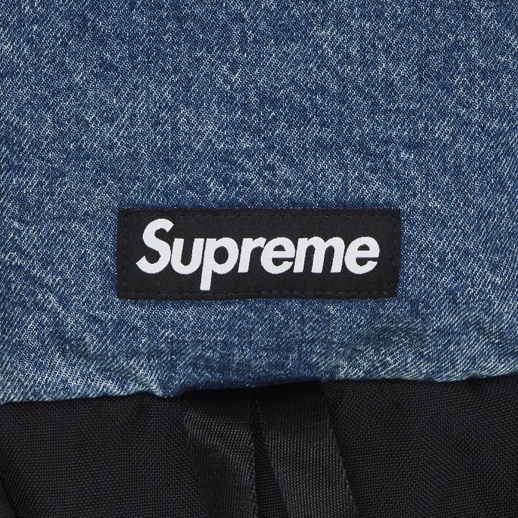 Supreme Denim Backpack Washed Indigo