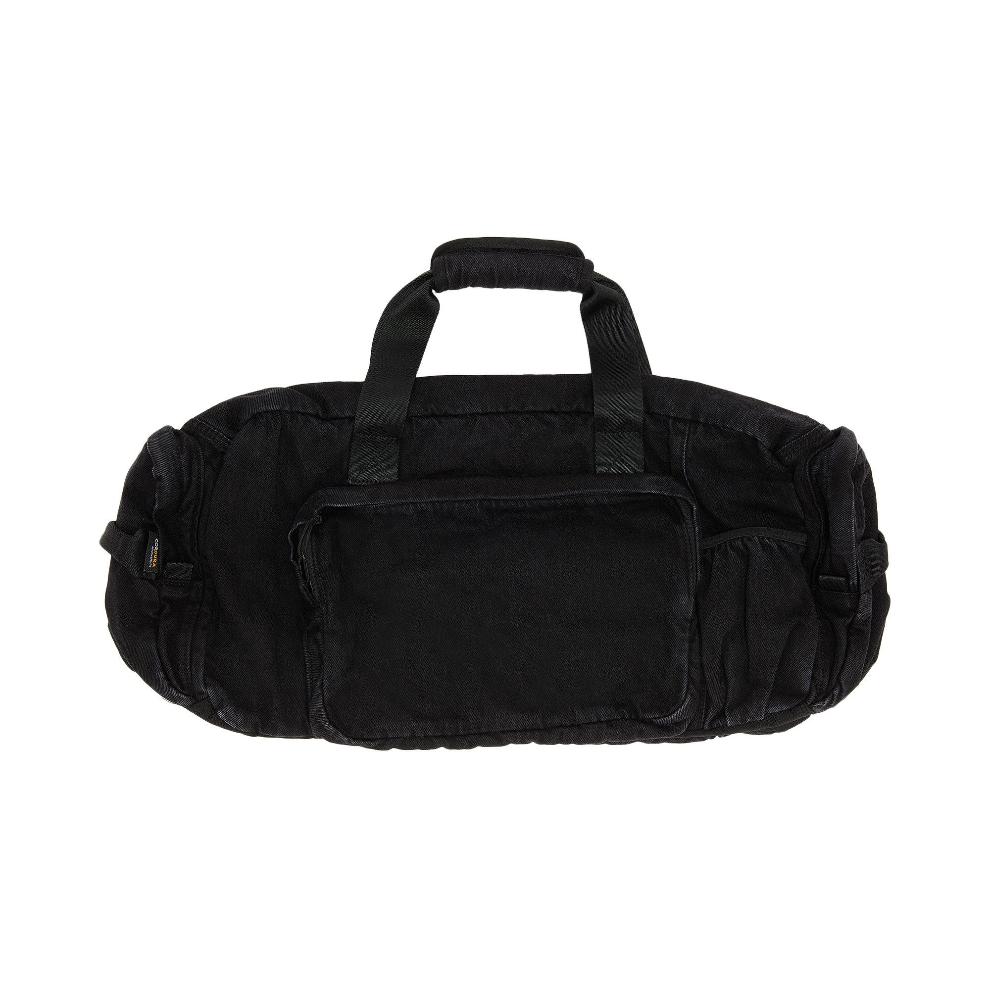 Buy Supreme Denim Duffle Bag 'Black' - FW25B2 BLACK | GOAT