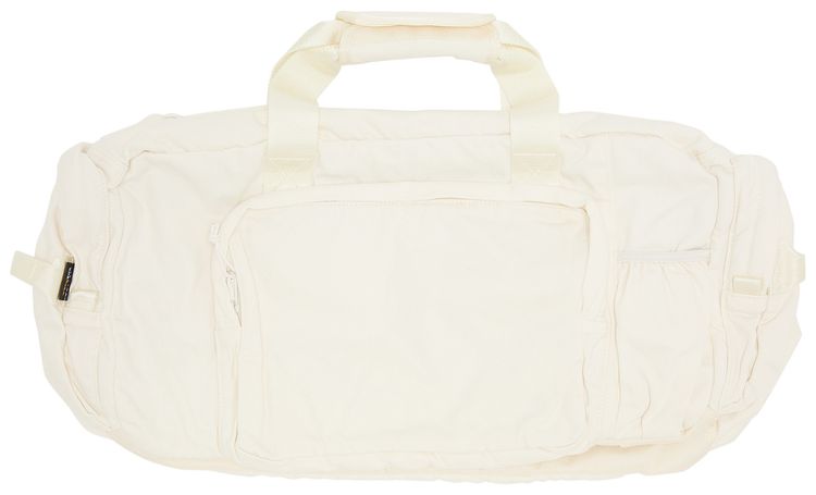Supreme Denim Duffle Bag White