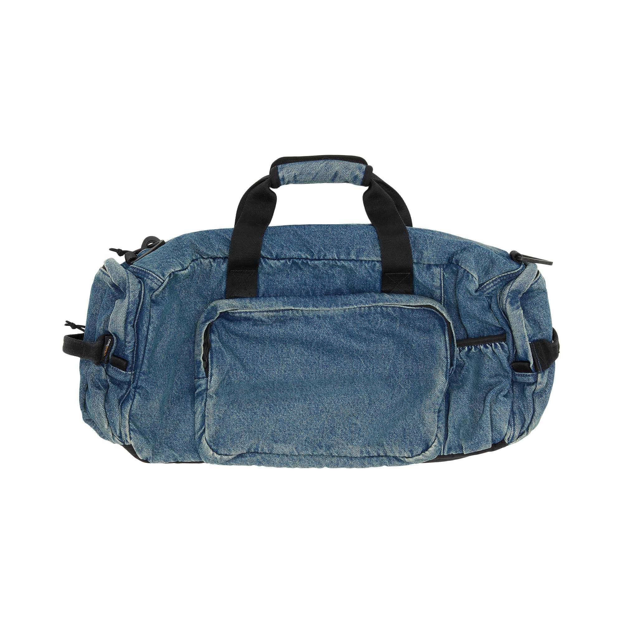 Buy Supreme Denim Duffle Bag 'Washed Indigo' - FW25B2 WASHED