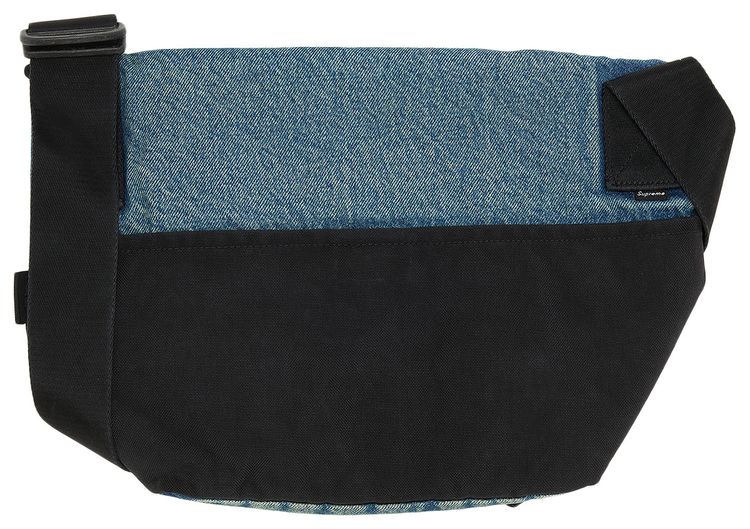 Supreme Denim Messenger Bag Washed Indigo