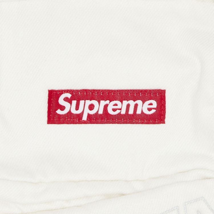 Supreme Denim Shoulder Bag White