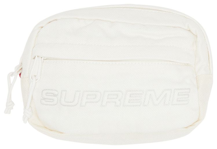 Supreme Denim Mini Shoulder Bag White