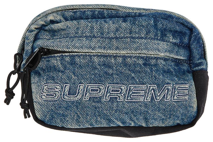 Supreme Denim Mini Shoulder Bag Washed Indigo