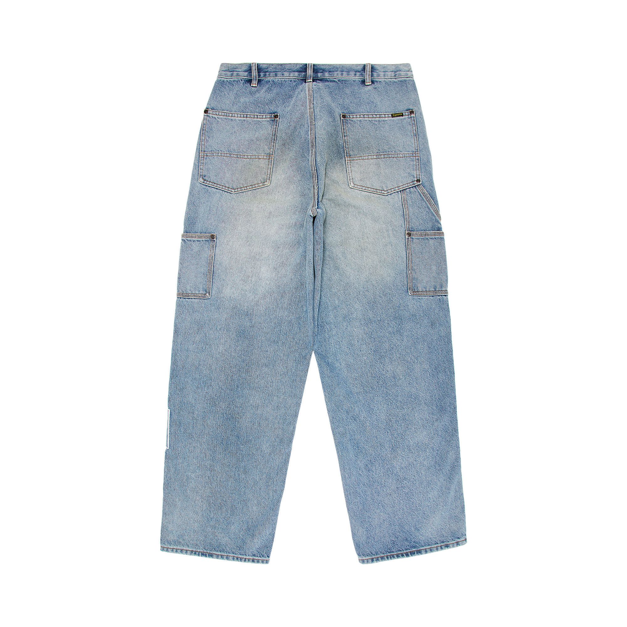 パンツ Supreme Reflective Double KneePant Denim Supreme Reflective Double Knee Pant (FW25) - $188