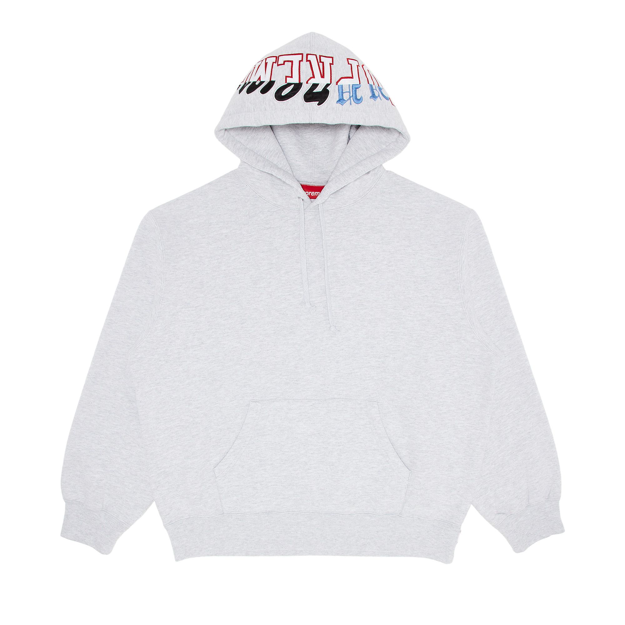 Buy Supreme Multi Logos Hooded Sweatshirt 'Ash Grey' - FW25SW31