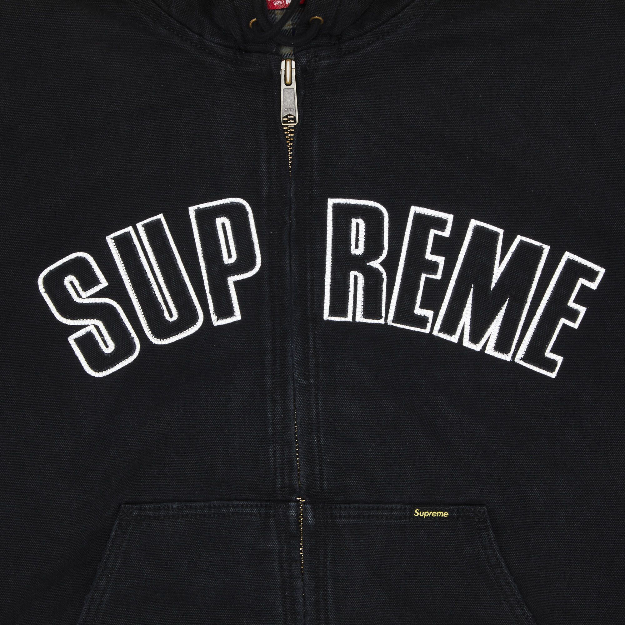 ジャケット・アウター Reflective Arc Hooded Work Jacket Supreme Reflective Arc Hooded Work Jacket Denim Men's - FW25