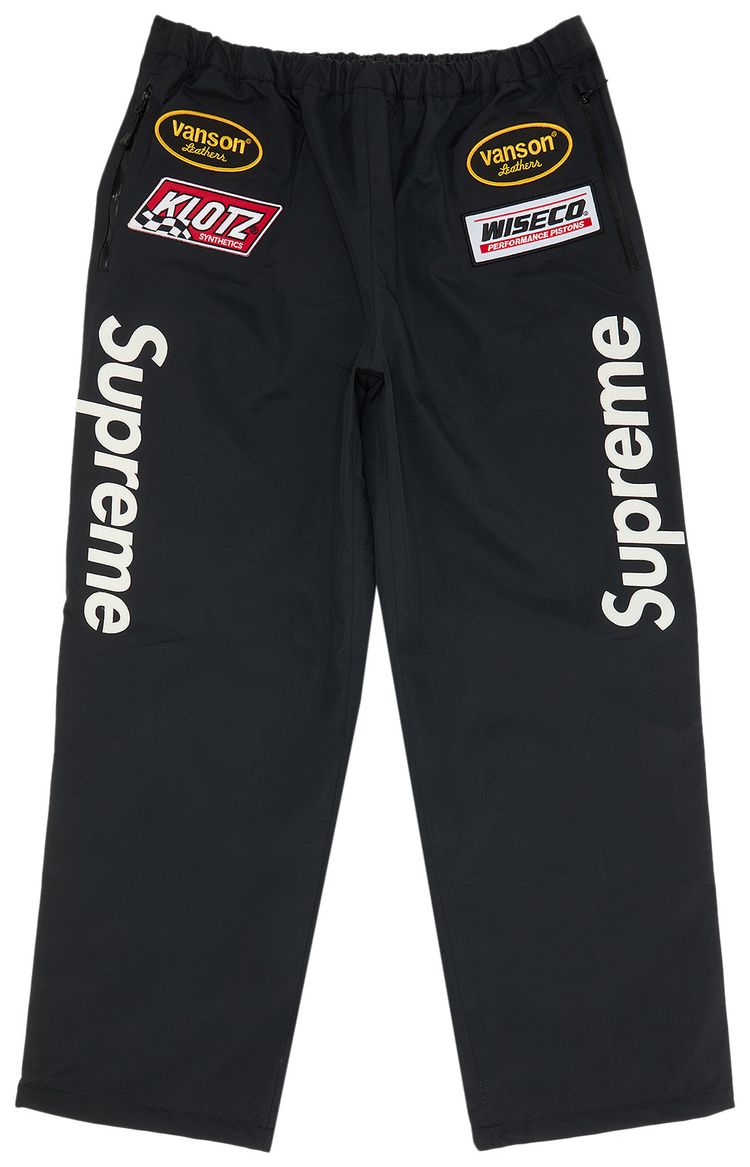 Supreme x Vanson Leathers GORE TEX Pant Black