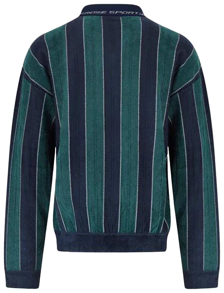 Martine Rose Sporty Logo Polo Green