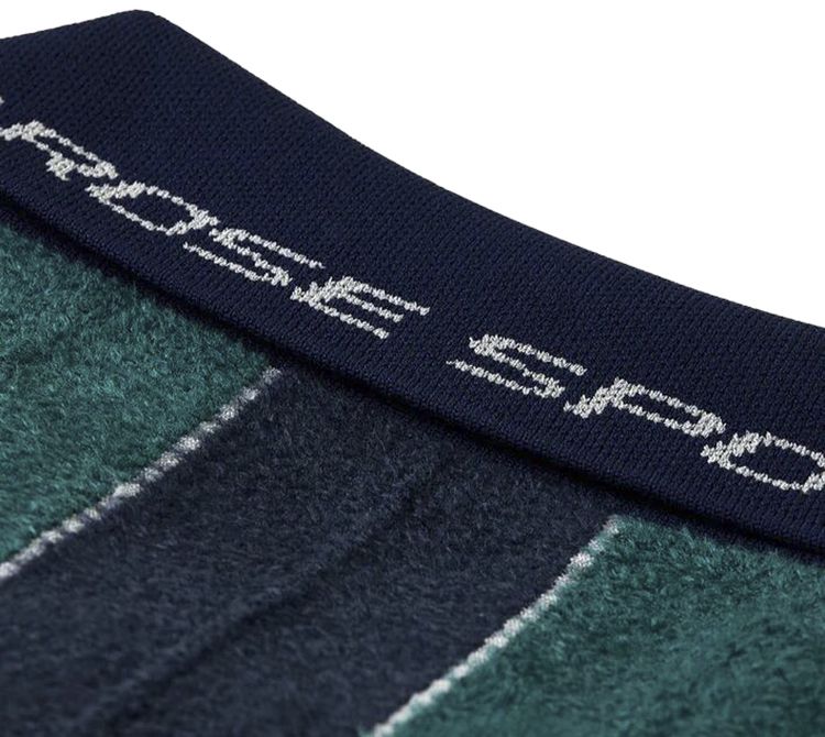 Martine Rose Sporty Logo Polo Green