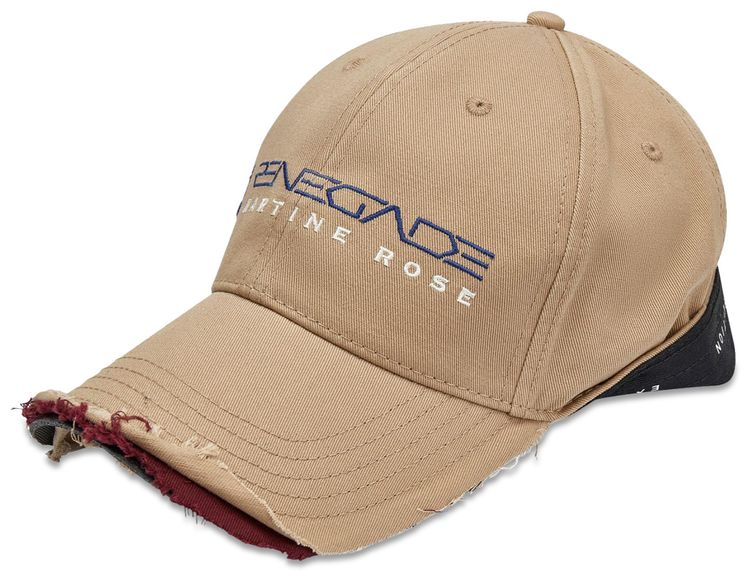 Martine Rose Roll Back Cap Beige