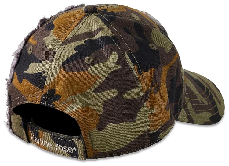 Martine Rose Collage Cap Green