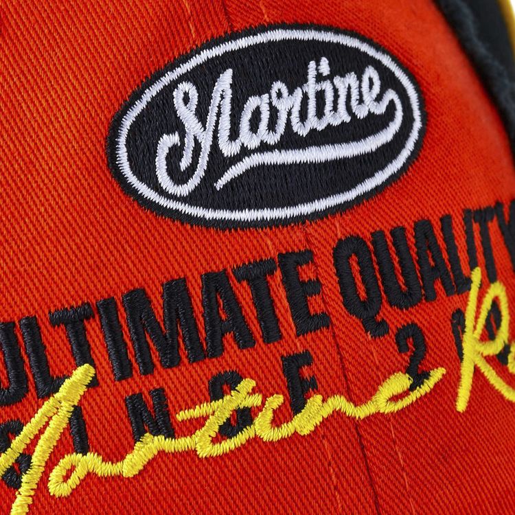 Martine Rose Collage Cap Orange