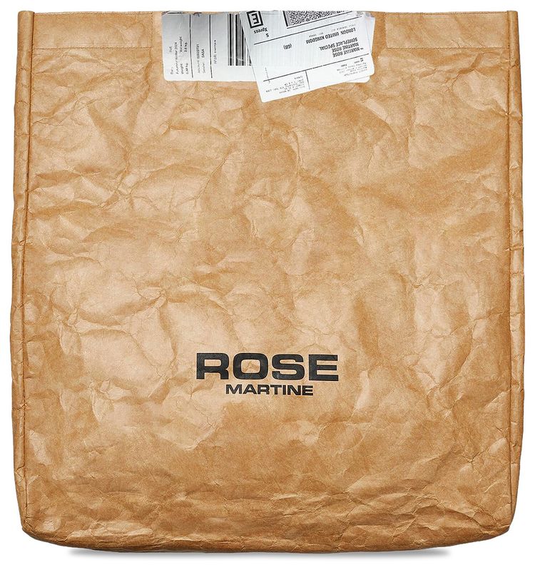 Martine Rose Foldable Bag Beige