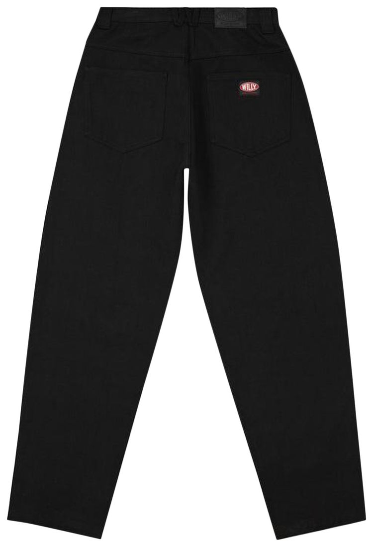 Willy Chavarria Bad Boy Jean Black Denim