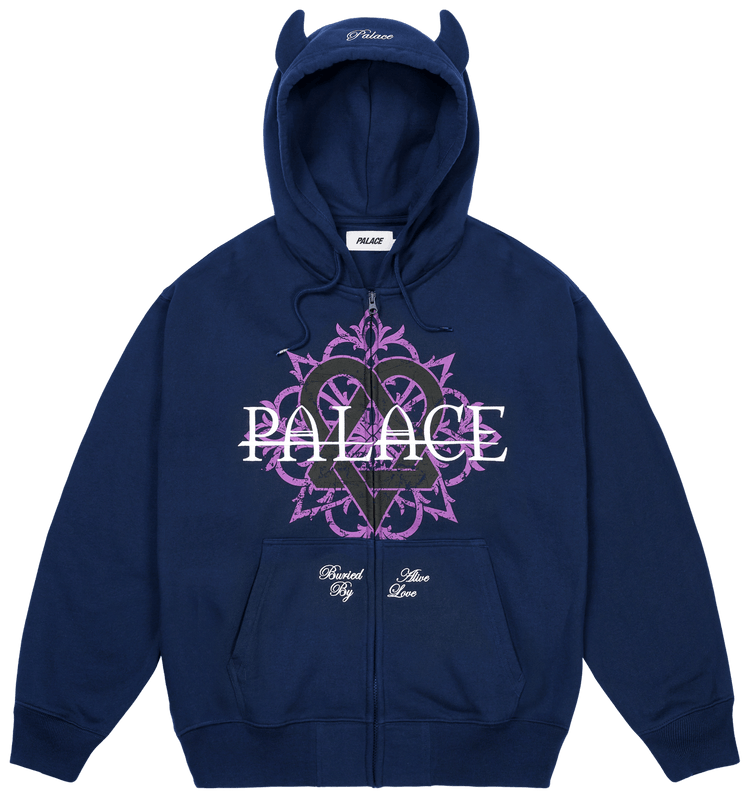 Palace Tri Gram Hood Navy