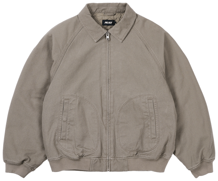 Buy Palace Bossy Canvas Jacket 'Grey' - P29JK026 | GOAT