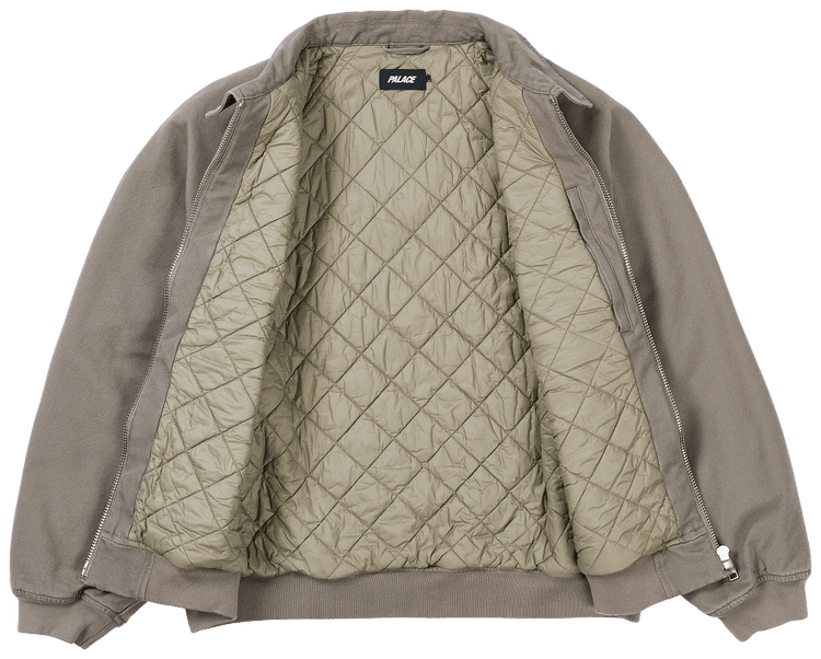 Buy Palace Bossy Canvas Jacket 'Grey' - P29JK026 | GOAT