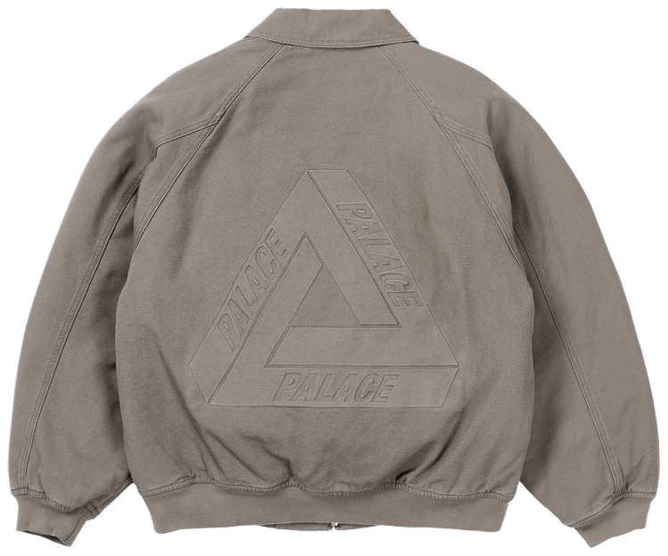 Buy Palace Bossy Canvas Jacket 'Grey' - P29JK026 | GOAT