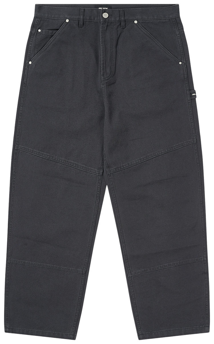 Palace Bossy Canvas Jean Black