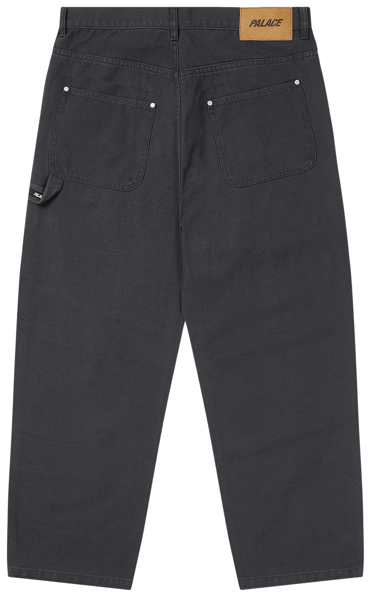 Palace Bossy Canvas Jean Black