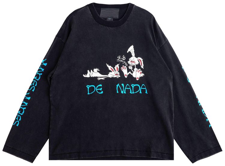 Jungles De Nada Long Sleeve Tee Black
