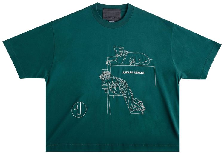 Jungles Looking Downward Short Sleeve Tee Green