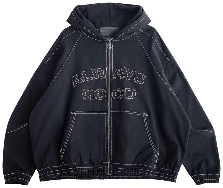 Jungles Always Good Hooded Jacket Black