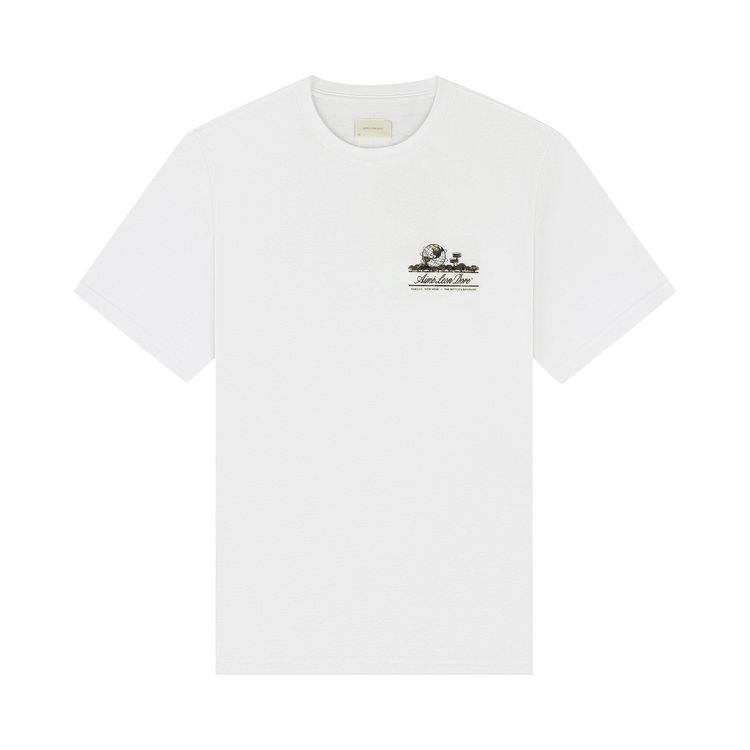 Aime Leon Dore Camo Unisphere Tee Bright White