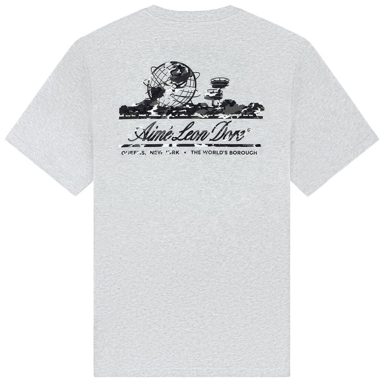 Aime Leon Dore Camo Unisphere Tee Silver Mix