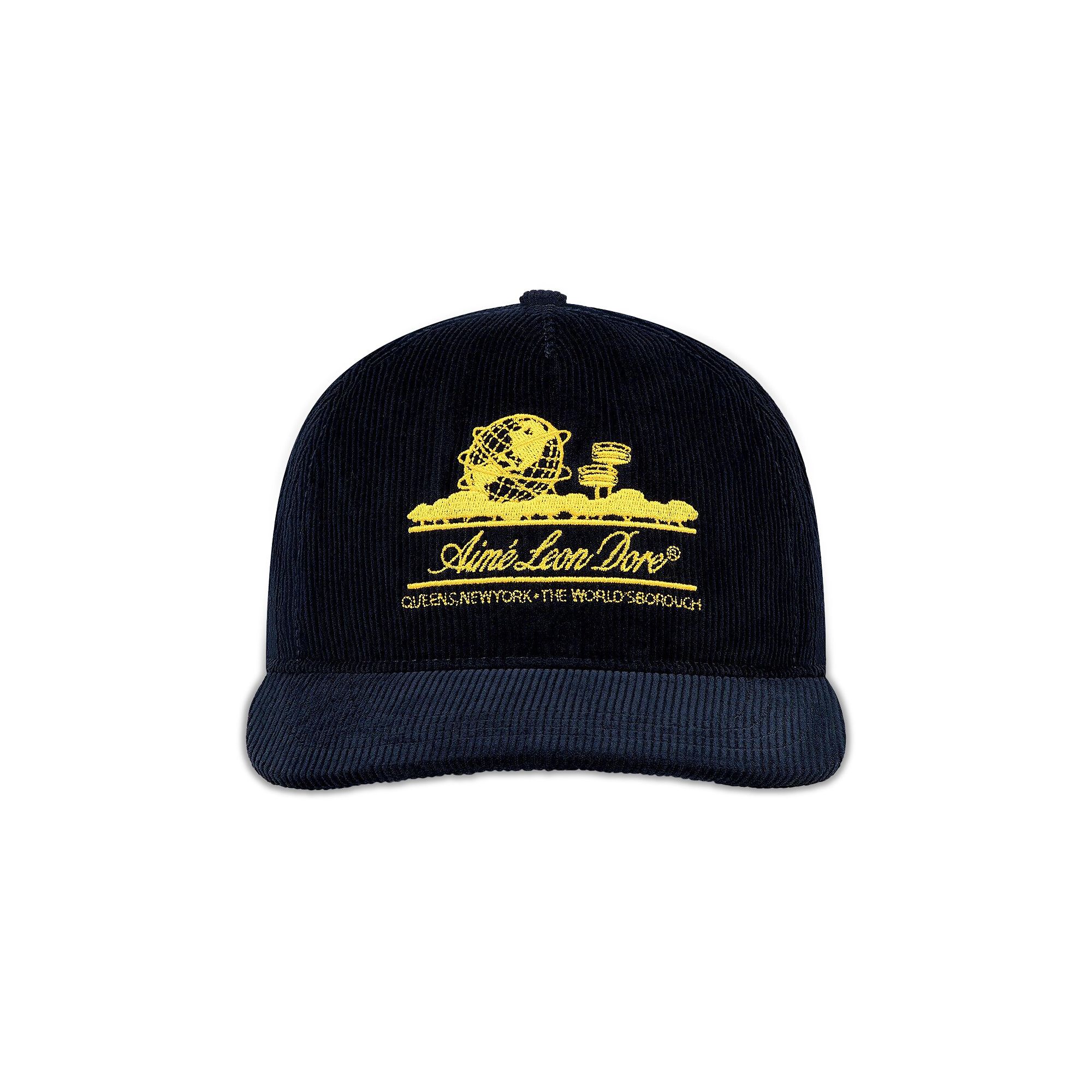 Buy Aimé Leon Dore Corduroy Unisphere Hat 'Navy Blazer