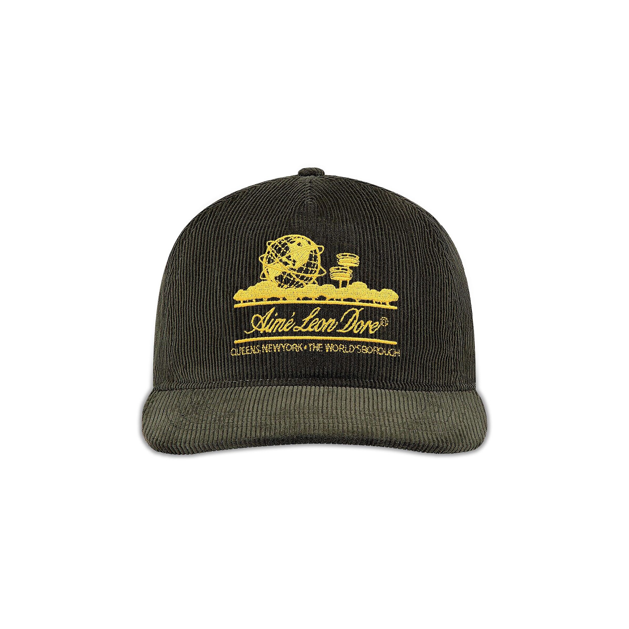 Buy Aimé Leon Dore Corduroy Unisphere Hat 'Rosin' - FW25AH017 ROSI